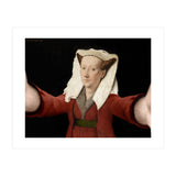 Margaret van Eyck - Jan van Eyck - Selfie (Print Only) thumbnail