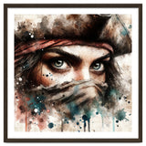Watercolor Pirate Woman #1 thumbnail