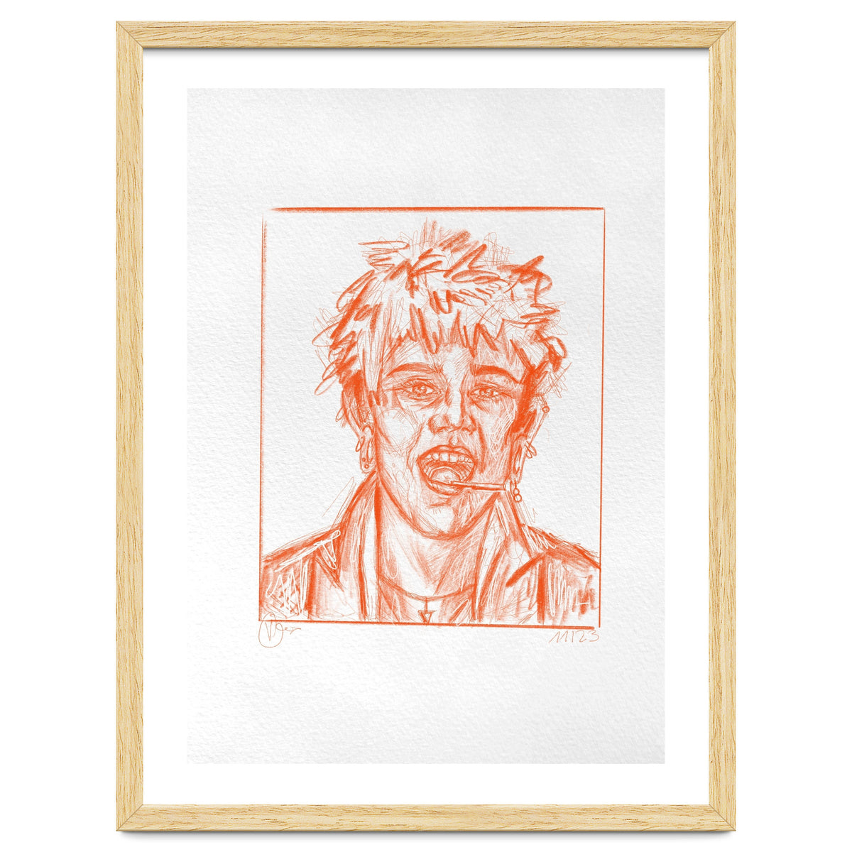 süßsaurer lollipop