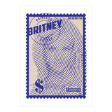 Britney Spears Stamps Art (Print Only) thumbnail