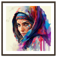 Vivid Veil Side Portrait