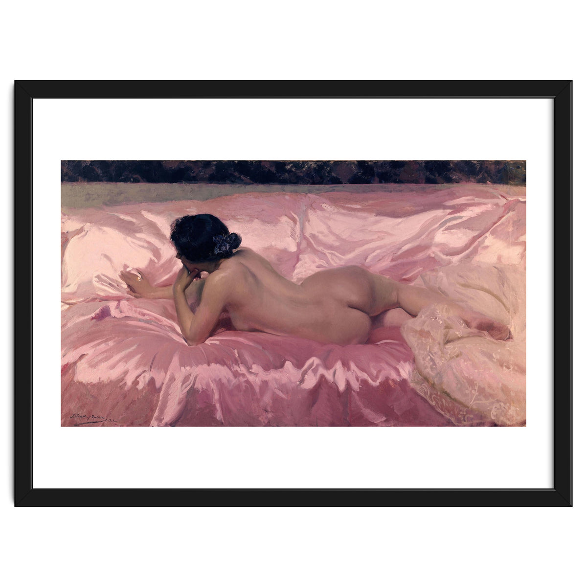 'Nude Woman', 1902, Oil on canvas, 106 x 186 cm.