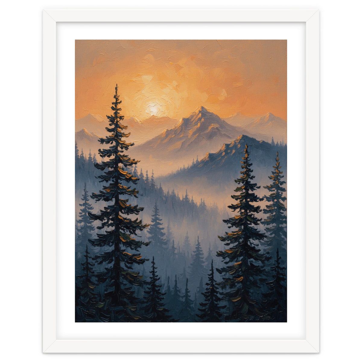 Ethereal Alpine Glow