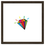 Rainbow colorful diamond thumbnail