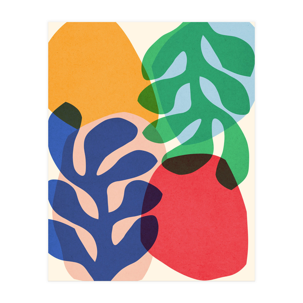 Floral matisse 7 (Print Only)