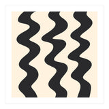 Squiggly Lines - monochrome (Print Only) thumbnail
