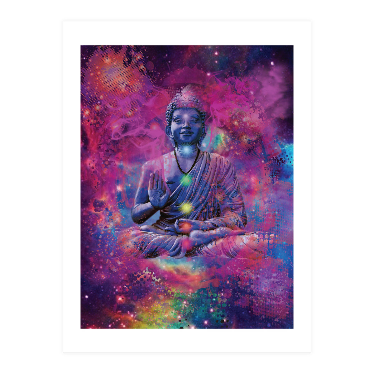 Buddha Chakra Spirit Spirit Energy (Print Only)