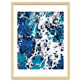 Liquid Patience, Abstract Ocean Sea Water Waves, Eclectic Scandinavian Texture Foam Neutral Nordic thumbnail