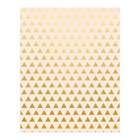 Blush + Gold Triangles #society6 #decor #buyart (Print Only)