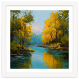 Serene Autumn River Landscape thumbnail