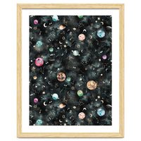 Galaxy Astrology Astronomy Constellations Gold