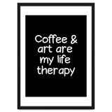 Coffee and art are my life therapy thumbnail