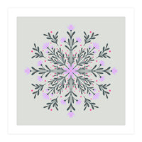 Spring Flowers Mandala (Print Only)