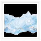 Blue & Silver Agate Glitter Texture 04 thumbnail