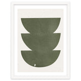 GREEN WATERCOLOR SHAPES NO.3 thumbnail