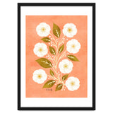 Peach, Ochre And Ivory Floral thumbnail