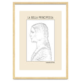 La Bella Principessa – Leonardo Da Vinci Ascii Art thumbnail