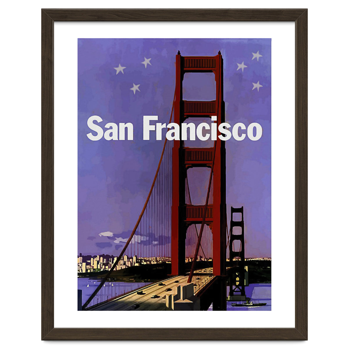 Gold Gate at Night, San Francisco