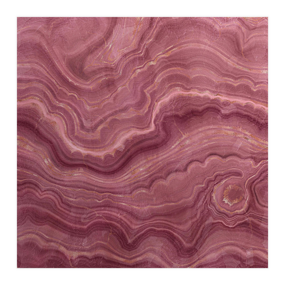Pink Agate Texture 05 (Print Only)