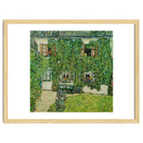 Forsthaus in Weissenbach am Attersee - Forestry house   in Weissenbach on Attersee-Lake,1912. thumbnail