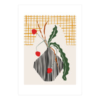 midcentury ikebana light (Print Only)