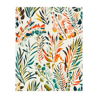 Colorful Leaves Pattern (Print Only)