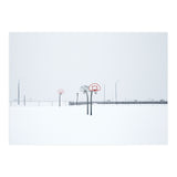 Snow-covered Basketball court (Print Only) thumbnail