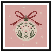 Christmas Flower Globe