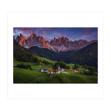 Santa Maddalena at sunset (Print Only) thumbnail