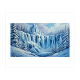 Frozen Cascades of Winter (Print Only) thumbnail