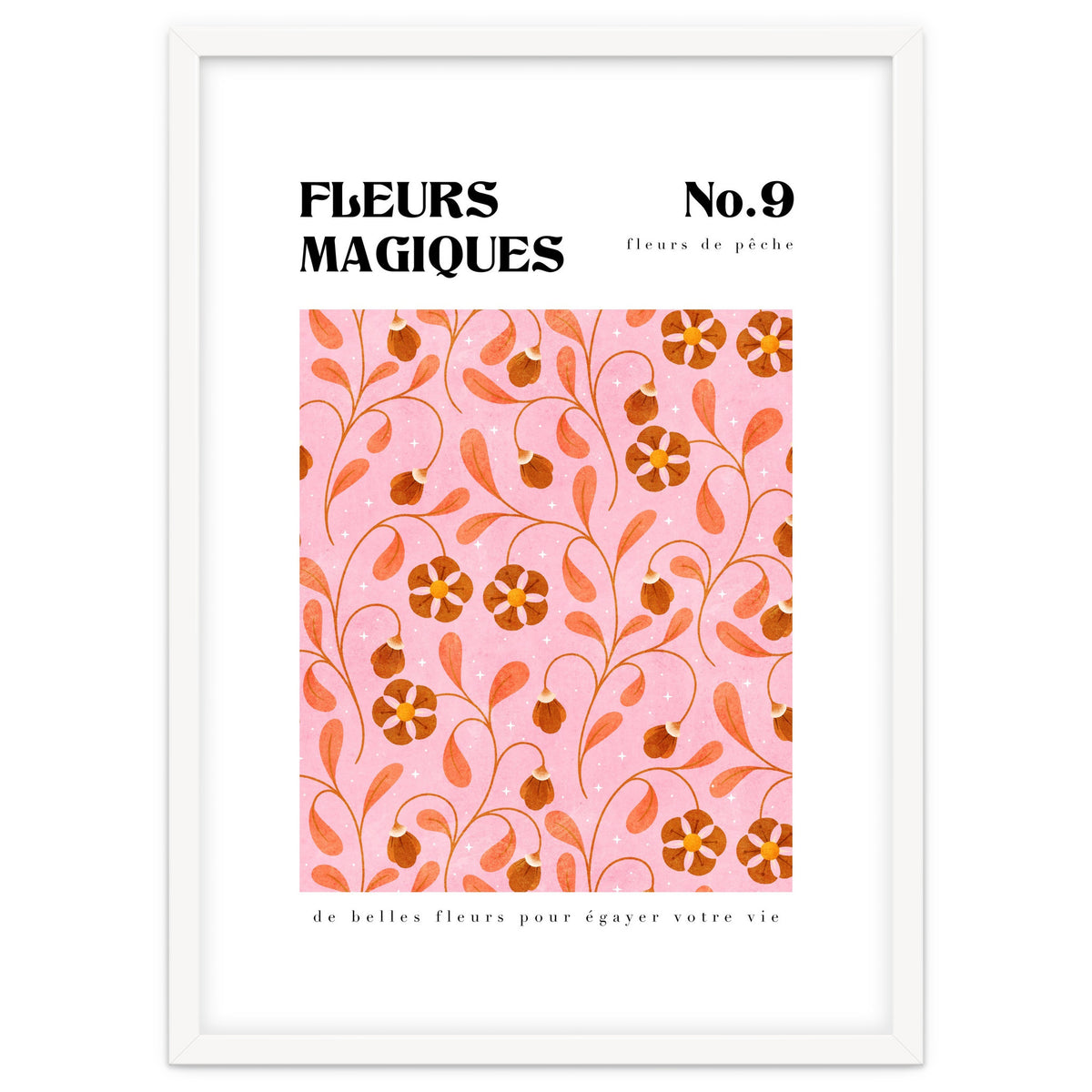 Magical Flowers No.9 Peachy Florals