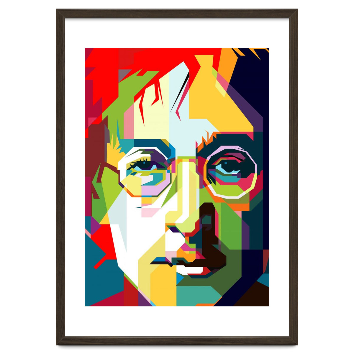 John Lennon Imagine Song Pop Art Wpap