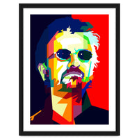 Ringo Starr The Beatles Music Art WPAP