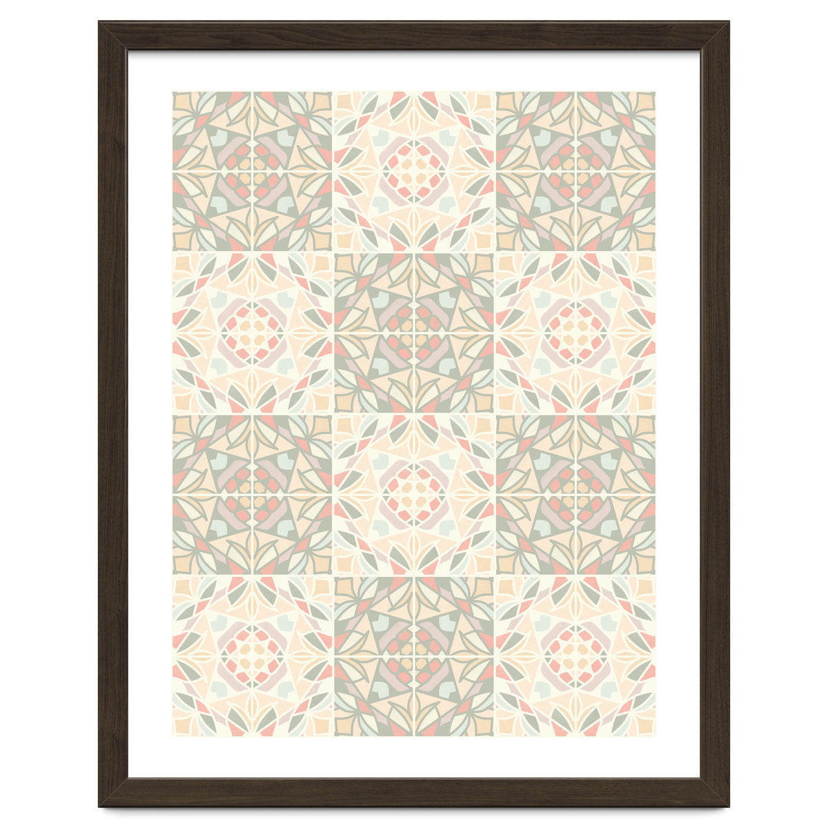 Kaleido Glass Pastels Tiles