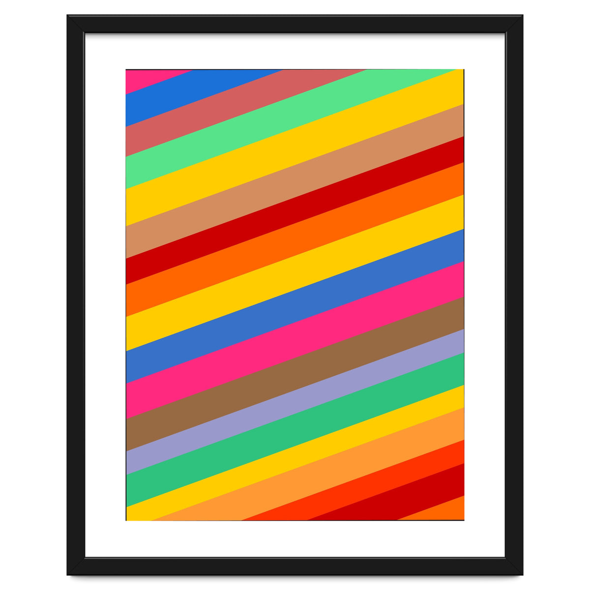 Rainbow Retro Paatern