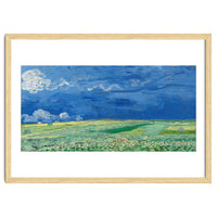 Wheatfield under Thunderclouds. Date: July 1890, Auvers-sur-Oise. Dimensions: 50.4 cm x 101.3 cm,...