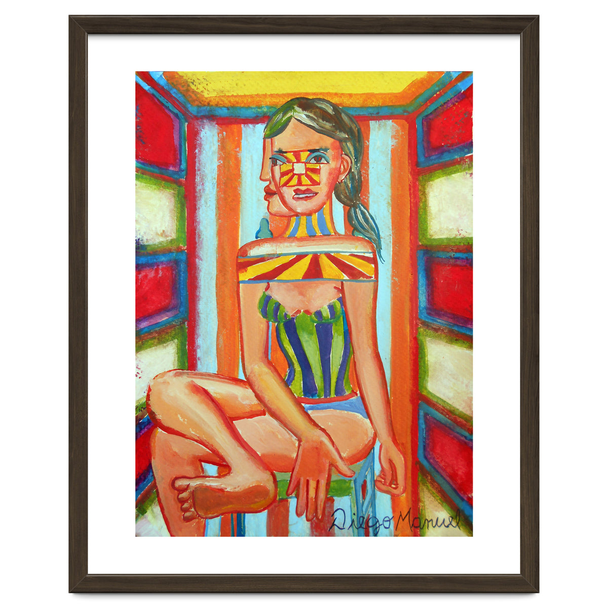 Mujer En La Silla 10