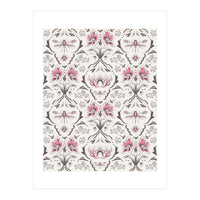 Bohemian Garden Pink Pattern (Print Only)