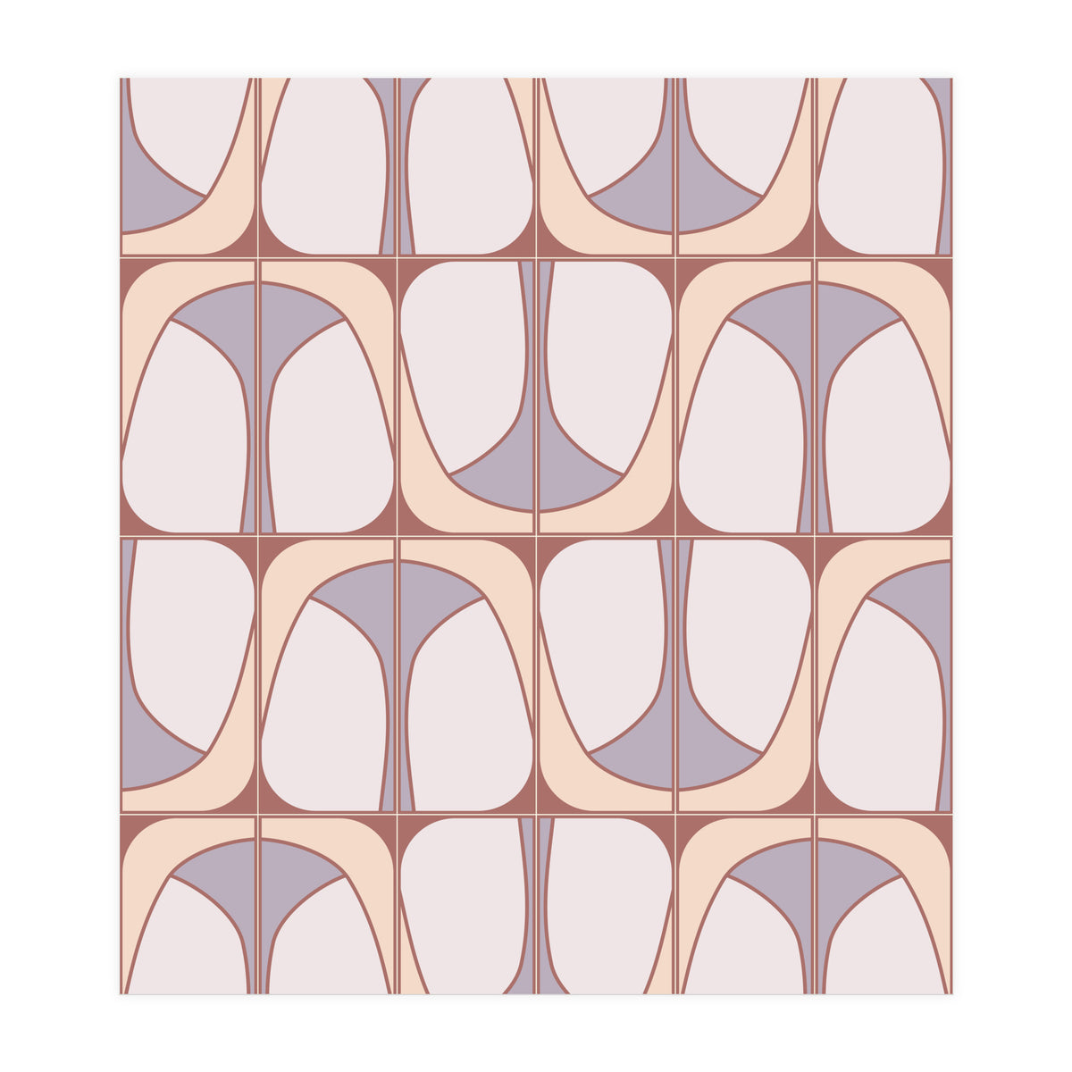 Romantic Deco Mixed Tiles (Print Only)