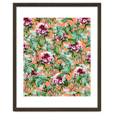 Frosty Florals || #society6 #decor #buyart thumbnail