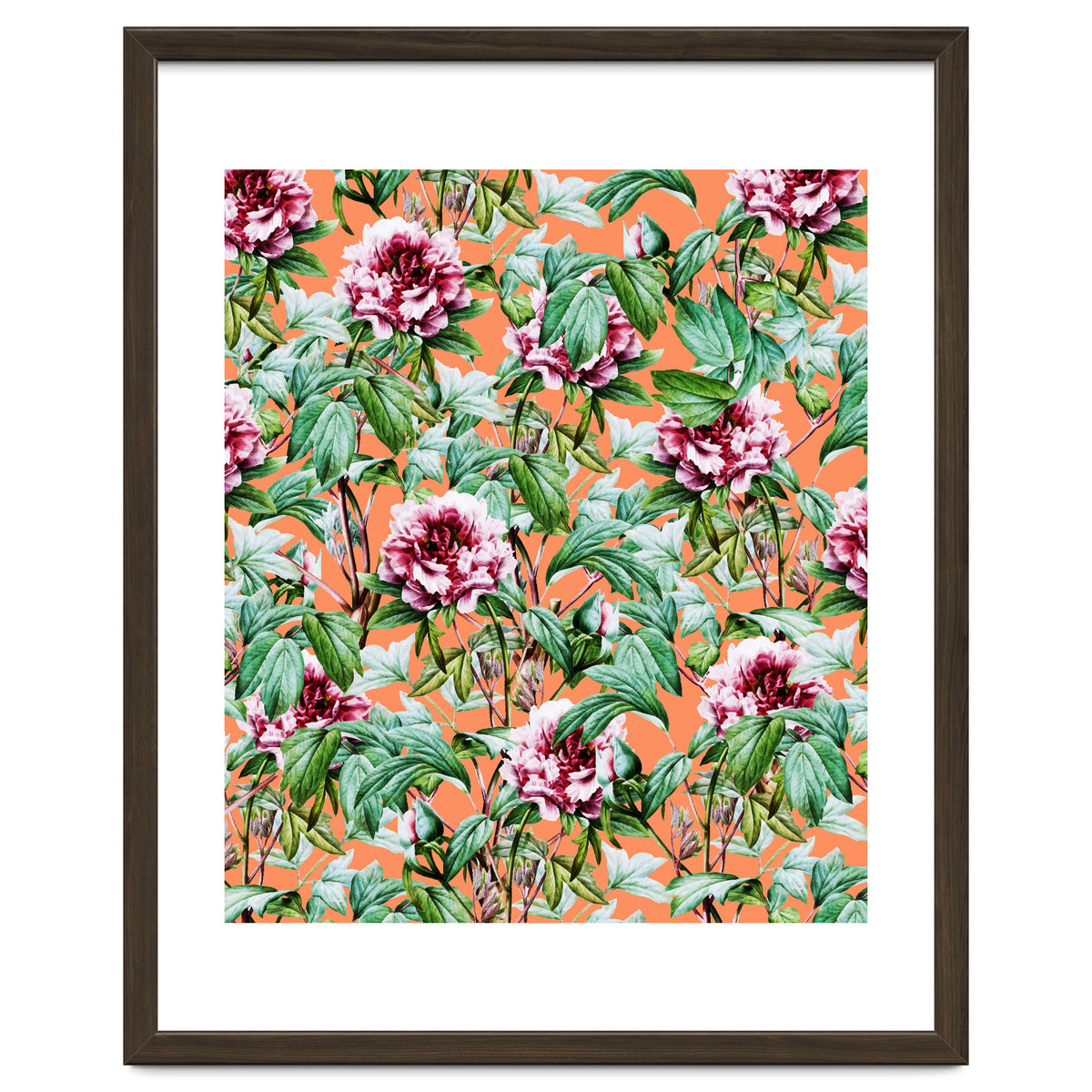 Frosty Florals || #society6 #decor #buyart