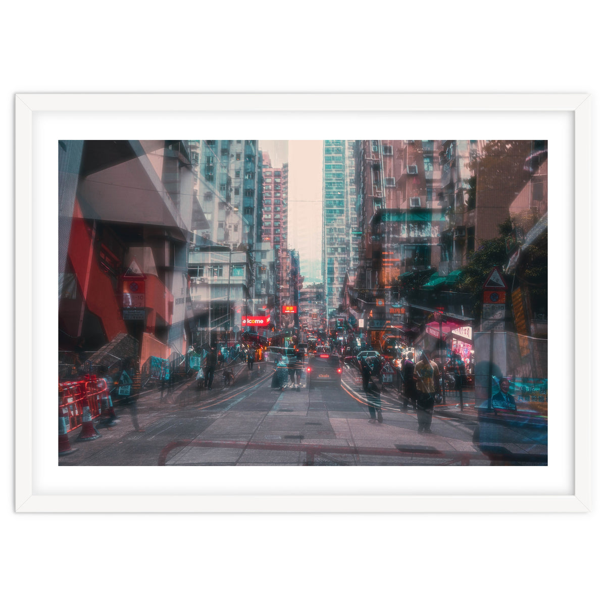 Street Photography - Double Exposure Sai Ying Pung