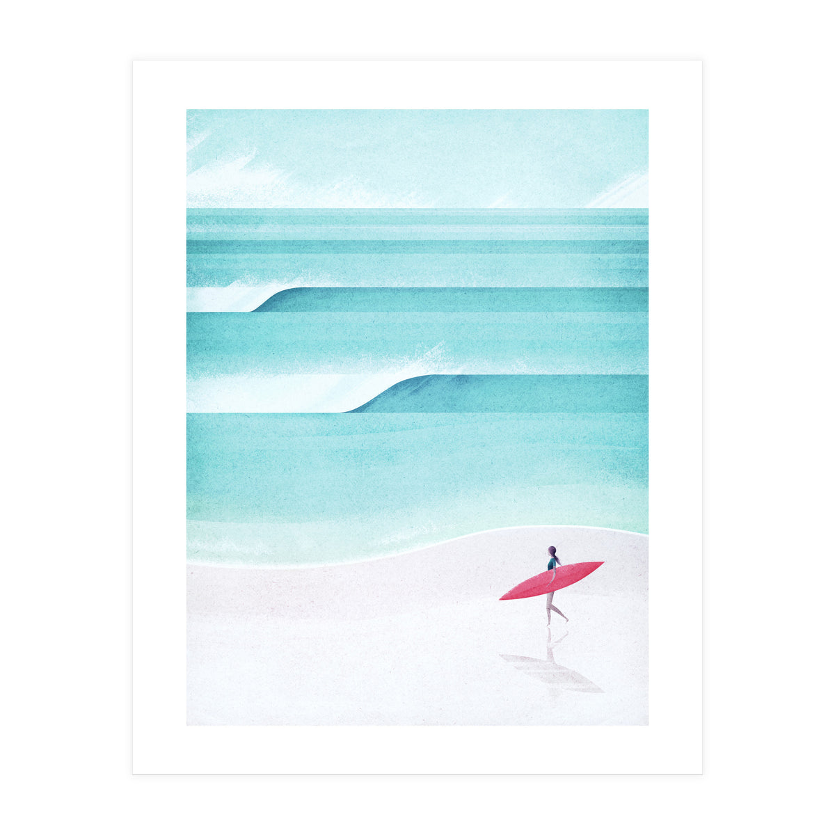 Surf Girl (Print Only)