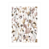 Watercolour Terracotta Wild Flowers (Print Only) thumbnail
