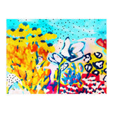 Floral Graffiti #society6 #decor #buyart (Print Only) thumbnail