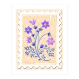 The Cambridgeshire Pasqueflower Postage Stamp (Print Only) thumbnail