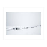 Stairs leading to the winter sea (Print Only) thumbnail
