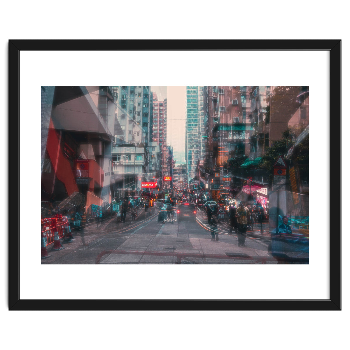 Street Photography - Double Exposure Sai Ying Pung