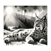 Lynx Resting In Sunlight (Print Only)