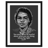 Rosa Parks  American Activist Legend in Scribble Art thumbnail